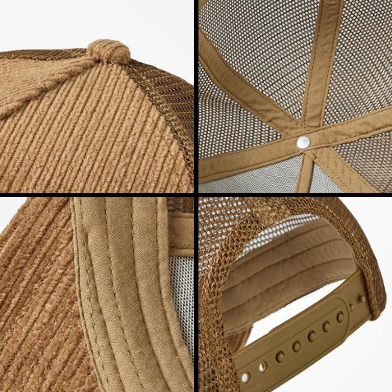 Corduroy Mesh Sport Cap Custom - огляд і ціна Corduroy Cap 5 Panel