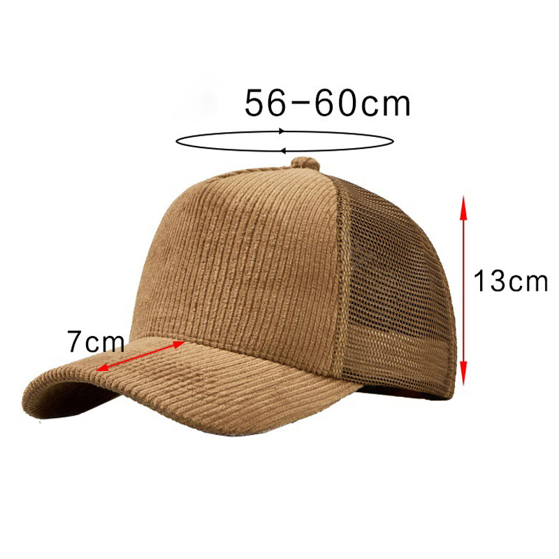 Corduroy Mesh Sport Cap Custom - огляд і ціна Corduroy Cap 5 Panel