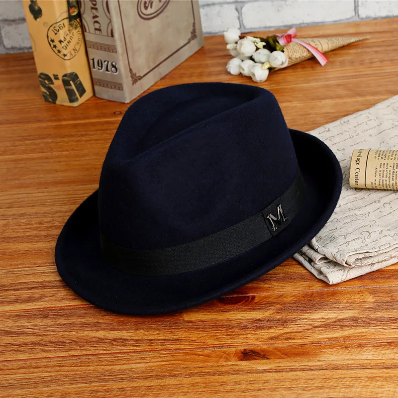 2025 Men Winter Thick Warm Fel - огляд і ціна Fedora Hat Wool