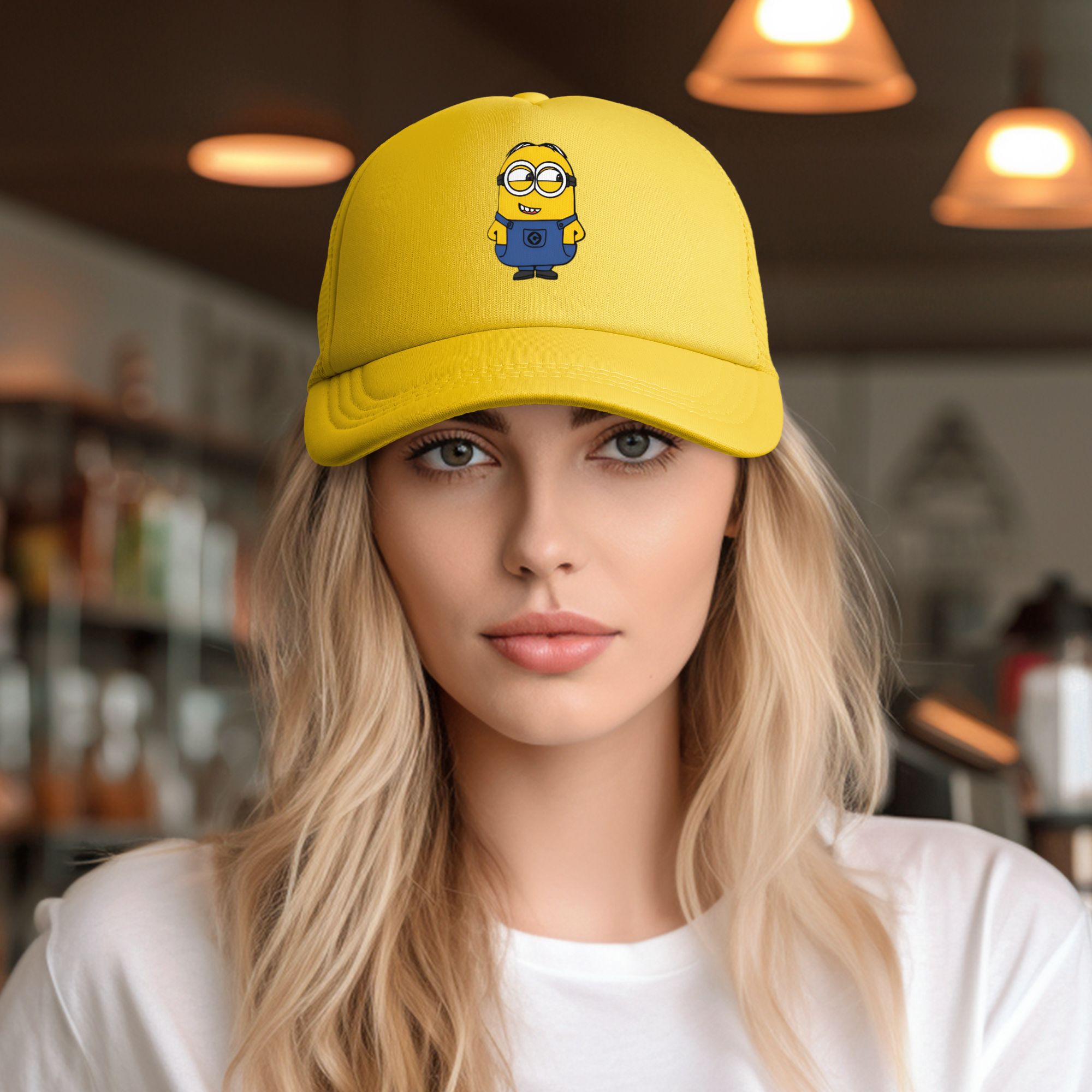Cooling Breathable Minions Cha - огляд і ціна Trucker Cap Mesh