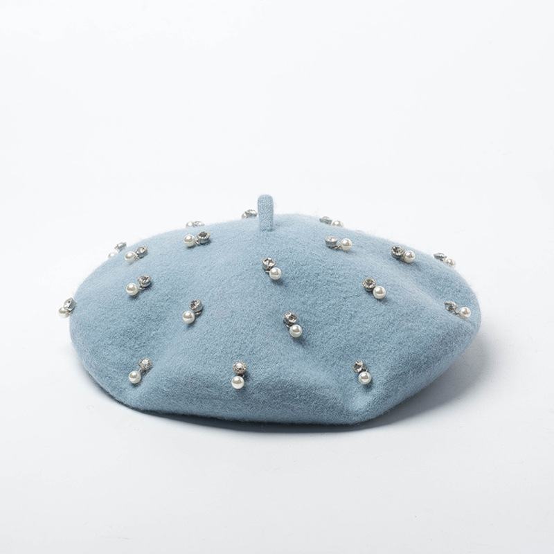 Trendy Winter Wool Beret Pearl - огляд і ціна Beret French Wool