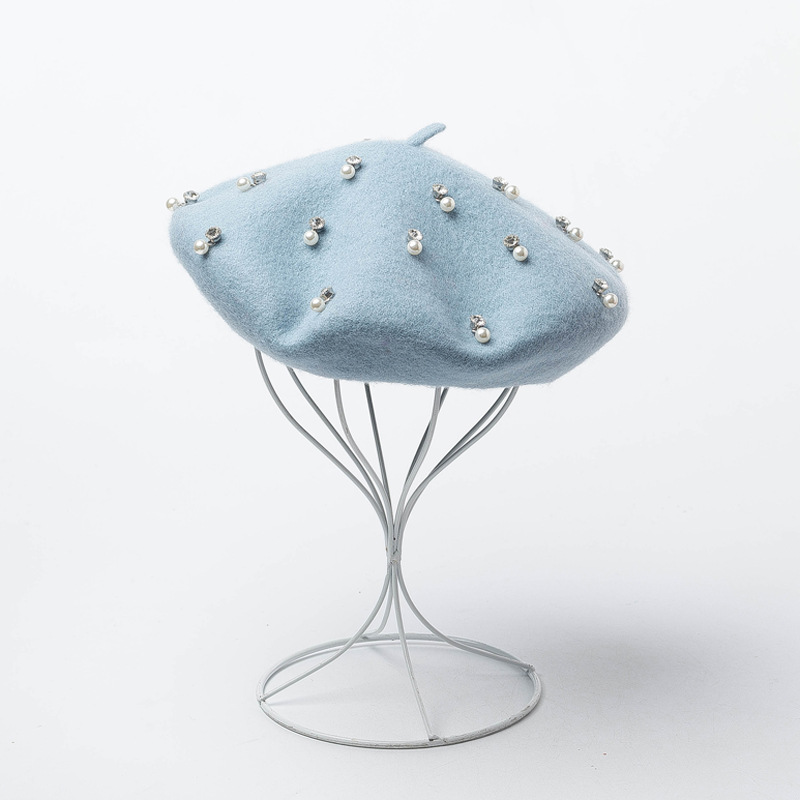 Trendy Winter Wool Beret Pearl - огляд і ціна Beret French Wool