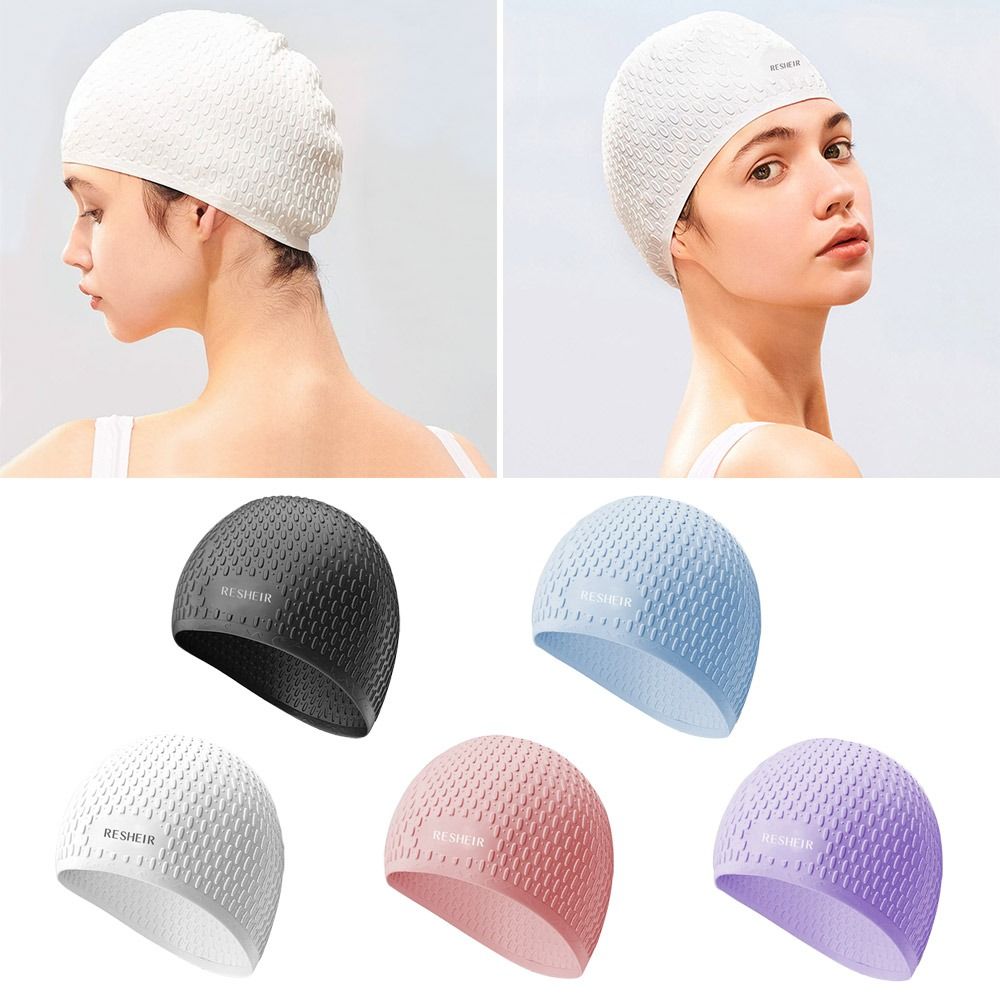 Elastic Summer Swimming Cap Wa - огляд і ціна Swim Hat Silicone