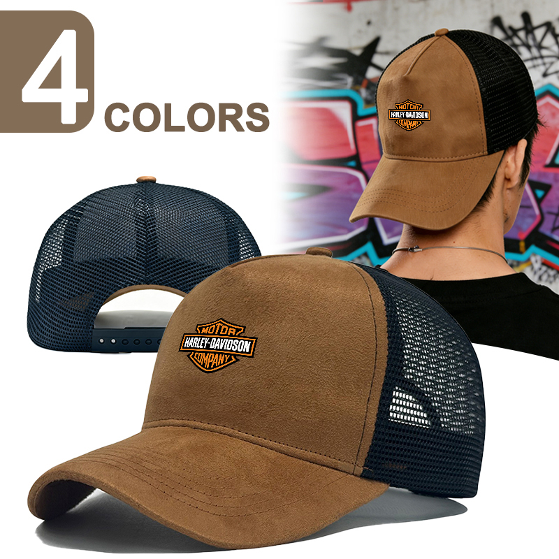 Suede Mesh Baseball Cap Men Ca - огляд і ціна Trucker Cap Mesh