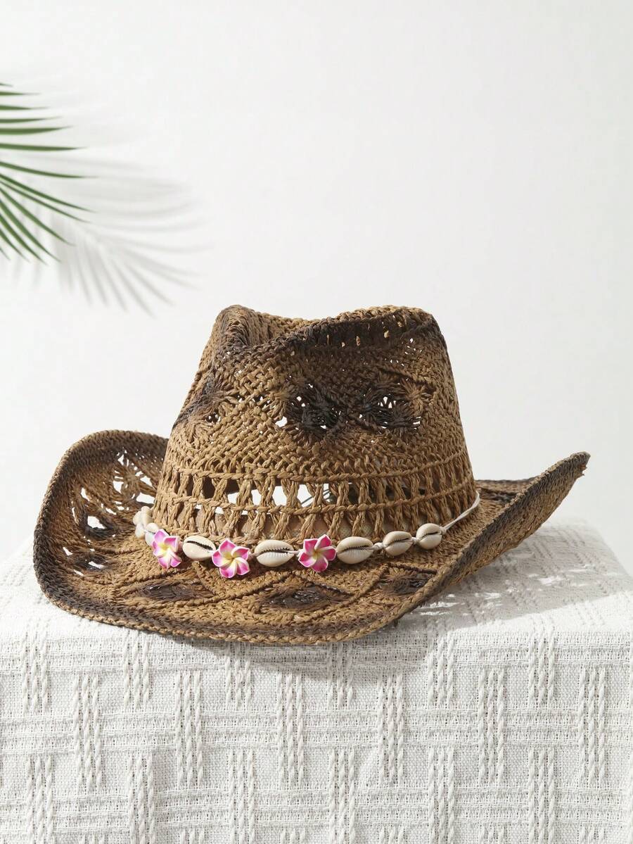 Hand Woven Straw Cowboy Hat Wi - огляд і ціна Cowboy Hat Straw