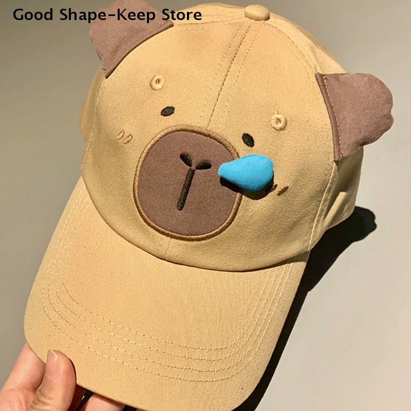 Capybara Embroidery Couple Bas - огляд і ціна Golf Cap Dad