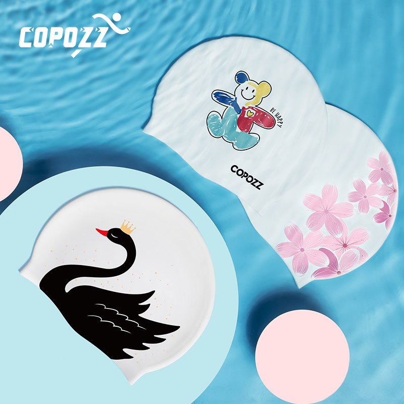 COPOZZ Women Men Silicone Swim - огляд і ціна Swim Hat Silicone