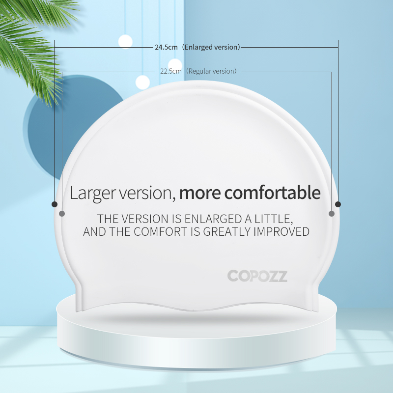 COPOZZ Women Men Silicone Swim - огляд і ціна Swim Hat Silicone