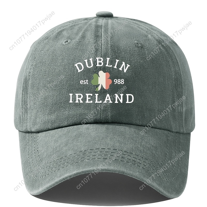 Dublin, Ireland Vintage Baseba - огляд і ціна Bucket Hat Cotton